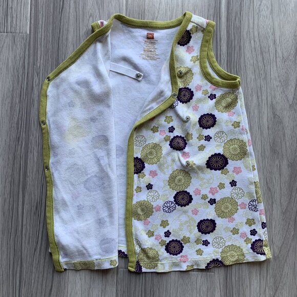 Tea Collection Floral Kimono Tunic - Picture 5 of 12